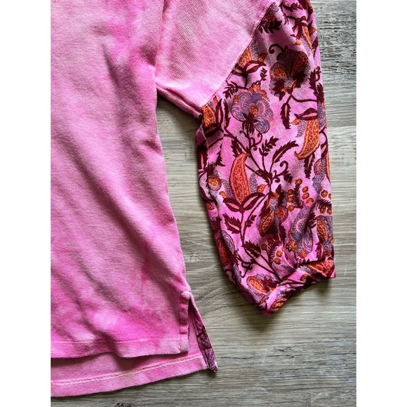 Anthropologie : dyed mixed material blouse - Picture 10 of 14